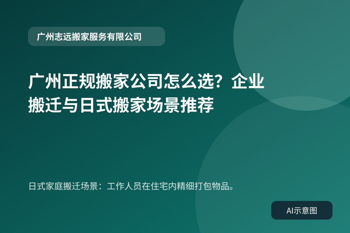 日式家庭搬迁场景:工作人员在住宅内精细打包物品。