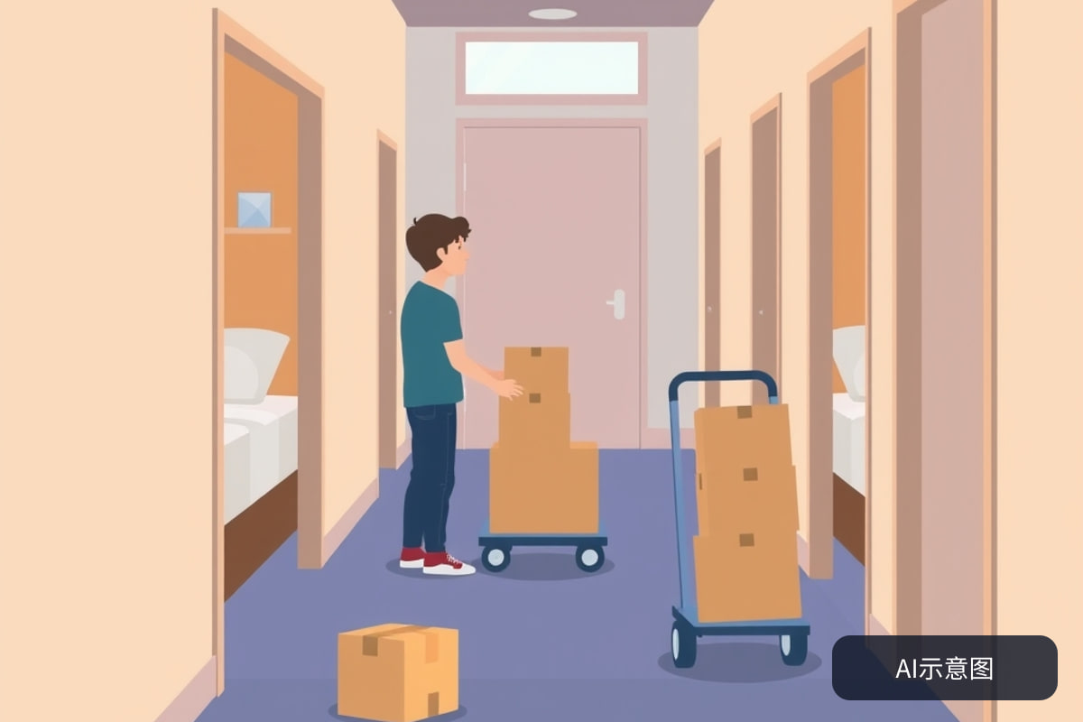 同楼换房场景:评估搬运距离与物品量