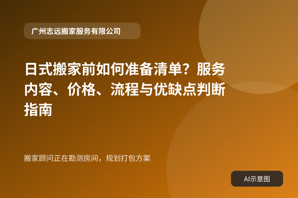 搬家顾问正在勘测房间,规划打包方案