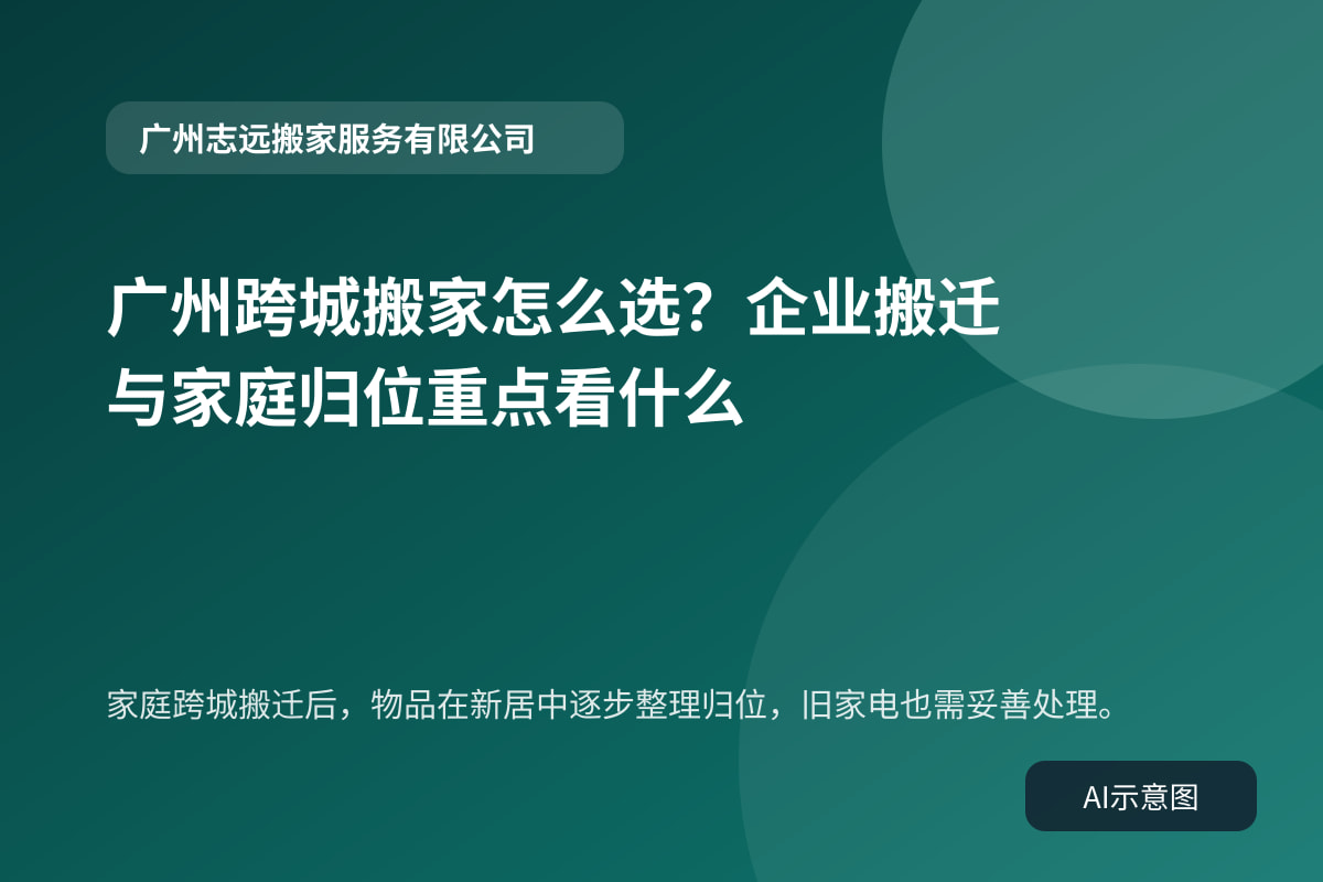 家庭跨城搬迁后，物品在新居中逐步整理归位，旧家电也需妥善处理。