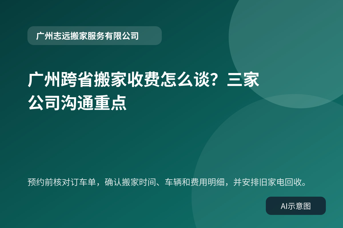 预约前核对订车单,确认搬家时间、车辆和费用明细,并安排旧家电回收。