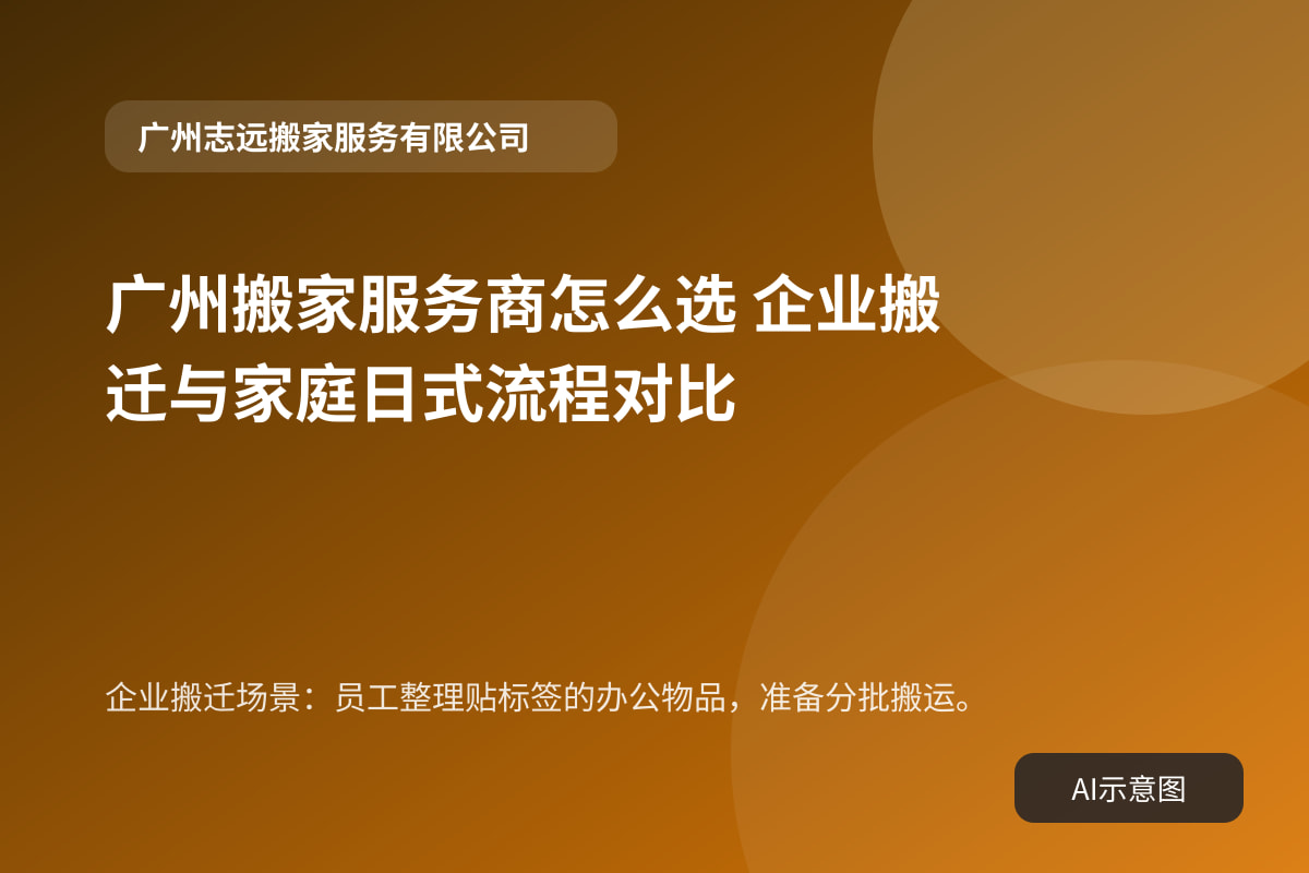 企业搬迁场景:员工整理贴标签的办公物品,准备分批搬运。