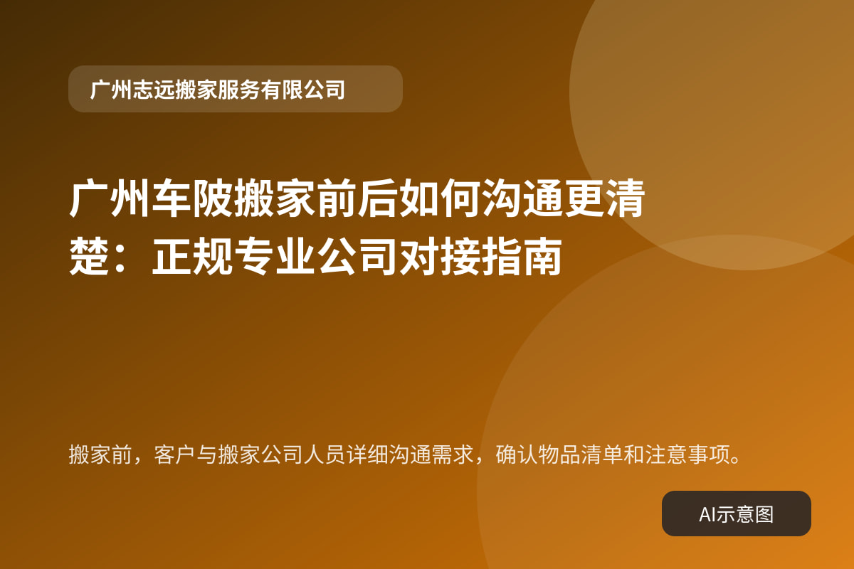 搬家前,客户与搬家公司人员详细沟通需求,确认物品清单和注意事项。