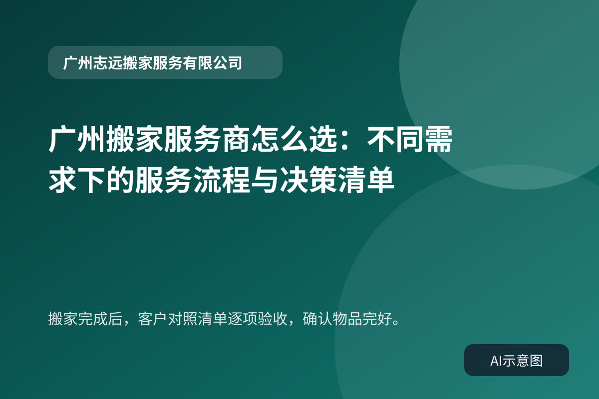 搬家完成后,客户对照清单逐项验收,确认物品完好。