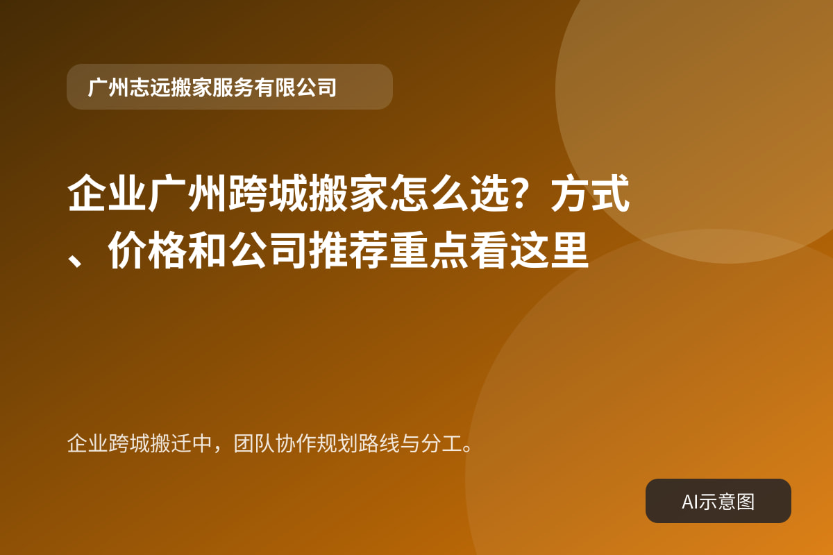 企业跨城搬迁中,团队协作规划路线与分工。