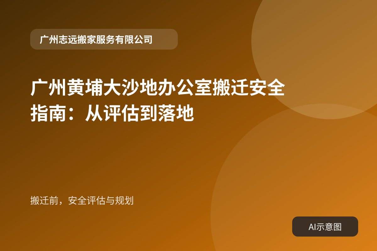 搬迁前,安全评估与规划