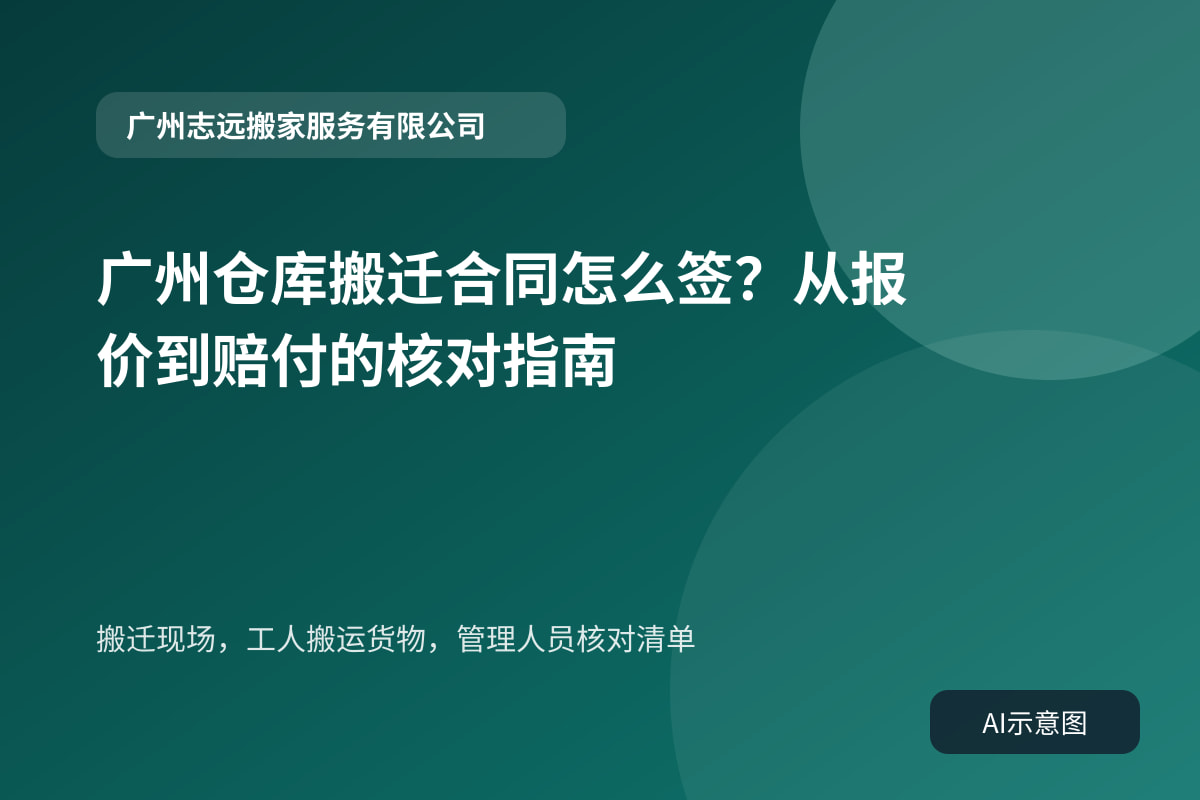 搬迁现场,工人搬运货物,管理人员核对清单