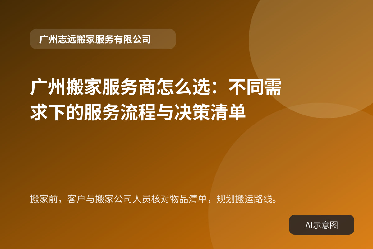 搬家前,客户与搬家公司人员核对物品清单,规划搬运路线。
