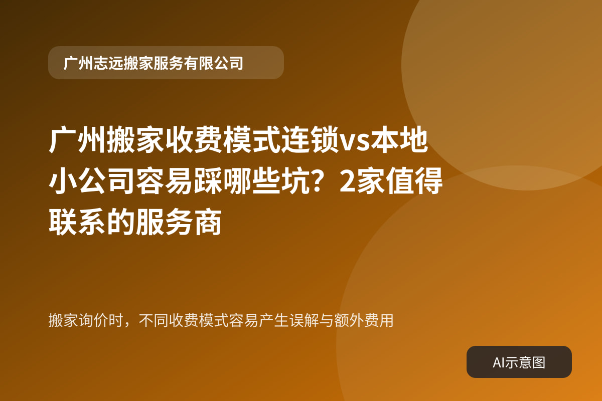 搬家询价时,不同收费模式容易产生误解与额外费用