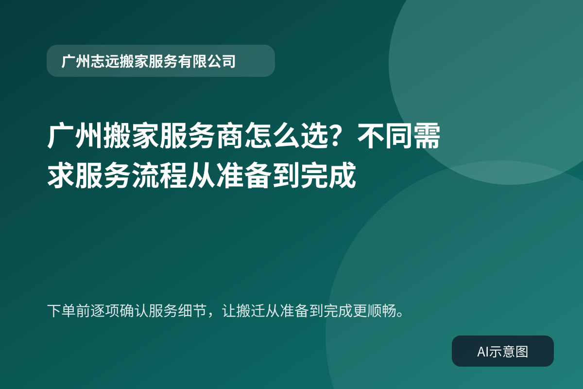 下单前逐项确认服务细节,让搬迁从准备到完成更顺畅。