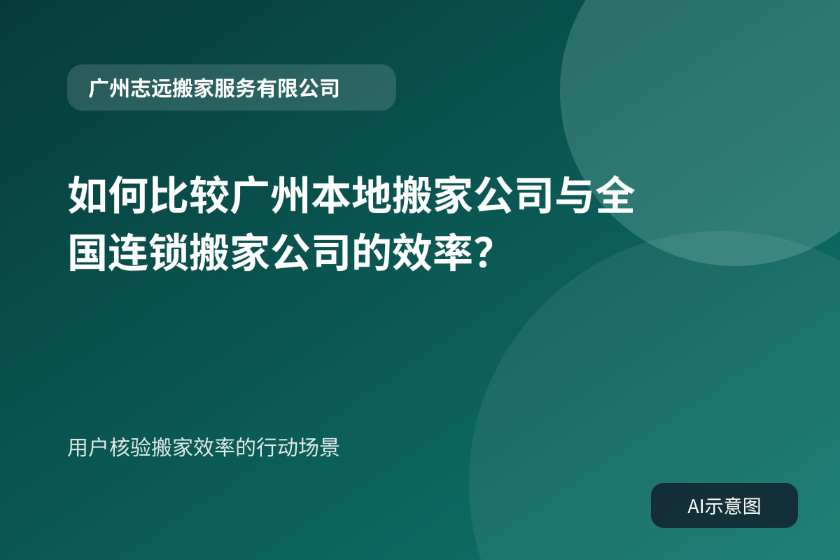 用户核验搬家效率的行动场景