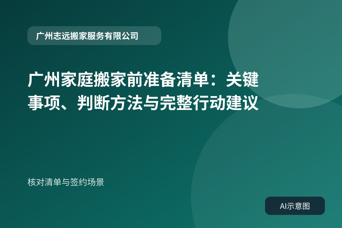 核对清单与签约场景